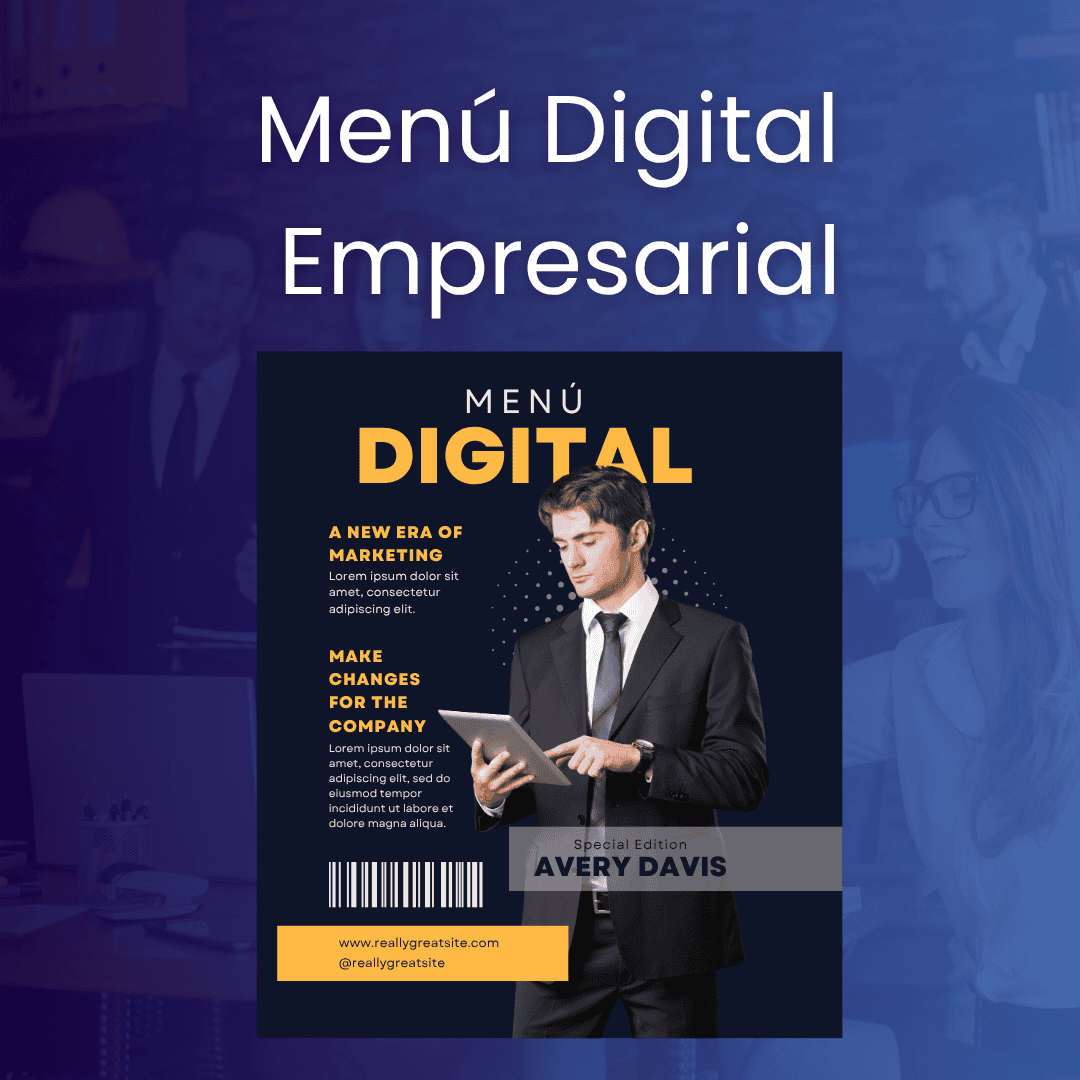 Menú Digital Empresarial
